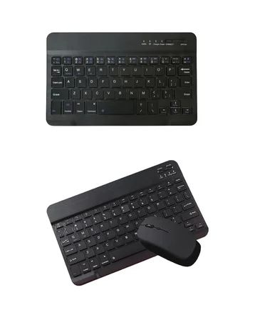 Bluetooth Klavye Mouse Seti Taşınabilir Wireless Bilgisayar Aksesuarı