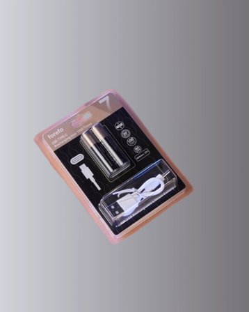 USB Type-C Şarjlı AAA Lityum Pil | 1.5V Sabit Voltaj, 1000+ Şarj Döngüsü ile Uzun Ömür