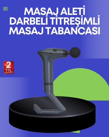 Titreşimli Şarjlı Masaj Aleti 3in1 Fonksiyonel Çok Amaçlı Model
