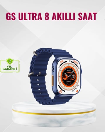 Ultra Akıllı Saat 420x480 IPS Ekran Kalp Atış