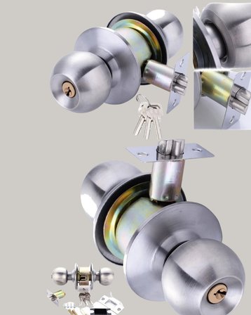 Kolay Montajlı Modern Tasarım Topuzlu Kilit
