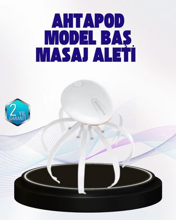 Taşınabilir Elektrikli Kafa Masaj Cihazı Sessiz Motor ve Ergonomik Tasarım