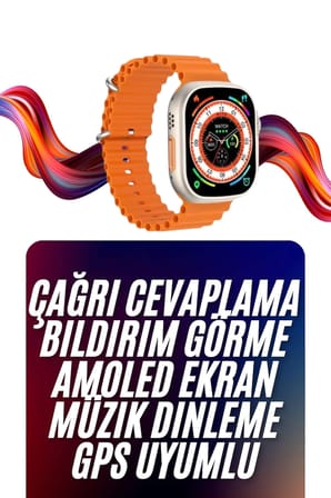 Android ve İOS Uyumlu Uyku ve Sağlık Takibi Yapabilen 3 Kordonlu Akıllı Saat