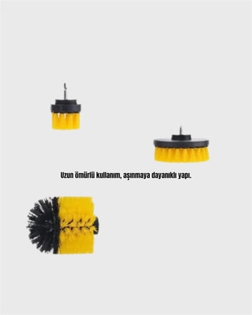 Banyo, Mutfak, Jant ve Fayans Temizliği İçin Uygun Matkap Başlığı