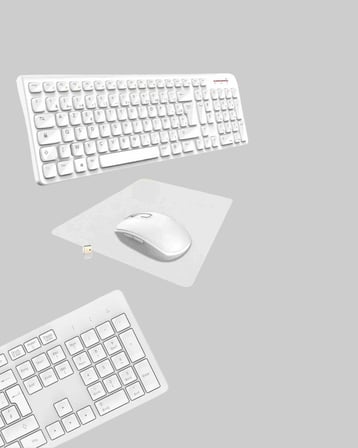 Ofis ve Ev Kullanımı İçin Kablosuz Klavye Fare Seti - Ergonomik ve Pratik