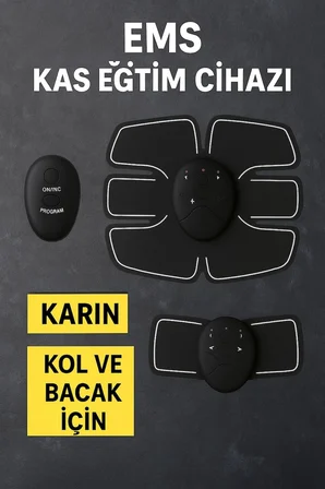 EMS Titreşimli Spor Cihazı Kas Geliştirme ve Yağ Yakma 2025 Seri Orijinal