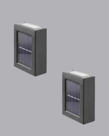Güneş Enerjili LED Duvar Aydınlatması