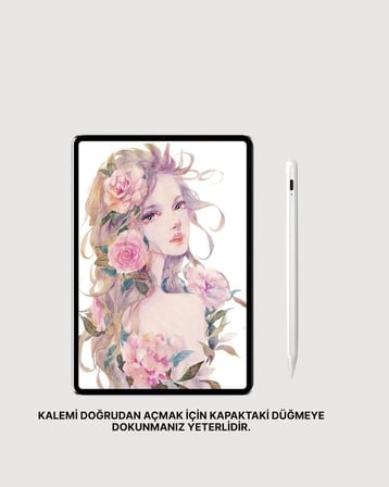 Akıcı Yazı ve Çizim için Eğim Sensörlü Dijital Kalem – 20 Saat Kesintisiz Kullanım