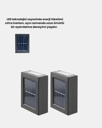 Dayanıklı Solar Aplik Hava Koşullarına Dayanıklı Dış Mekan Işığı