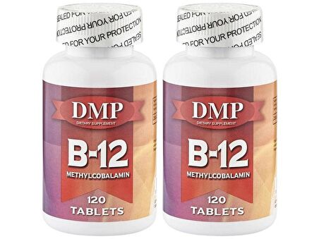 Dmp Vitamin B12 Vitamini Methylcobalamin 2x120 Tablet
