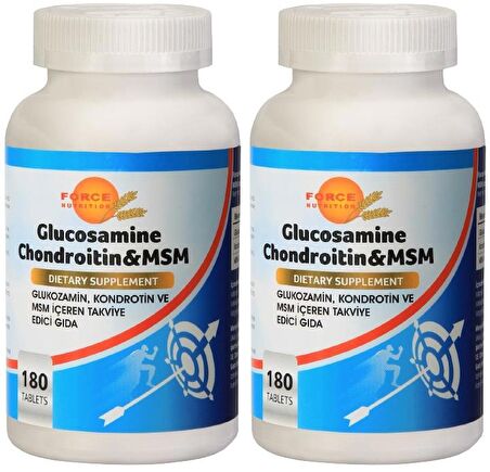Glucosamine Chondroitin Msm 2x180 Tablet