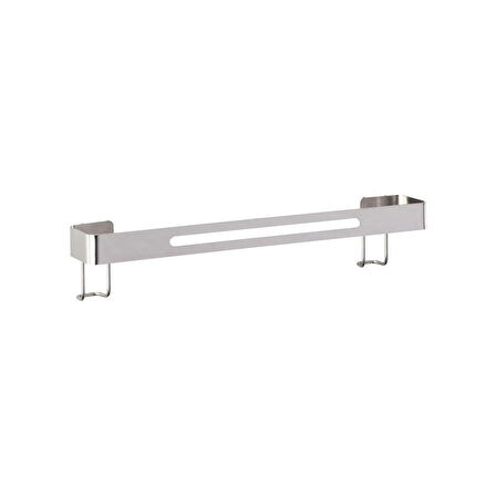 Saban Premium Plus Tekli Havlu Askısı – Parlak Paslanmaz Çelik, 40.5 cm