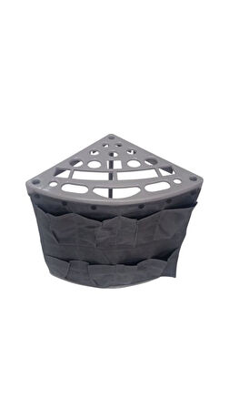 Saban Köşe Tipi Çok Amaçlı Temizlik Seti Organizeri – Süpürge, Faraş ve Temizlik Malzemesi Düzenleyici