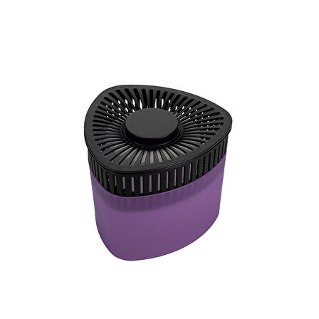 Mor, Lavanta Kokulu Üçgen Nem Alıcı Aparat - Koku ve Rutubet Gideirci 500Gr