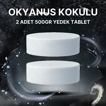  2x500 gr Nem Alıcı Rutubet Ve Küf Önleyici Yedek Tablet Okyanus