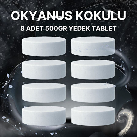 4 Adet 2x500 gr Nem Alıcı Rutubet Ve Küf Önleyici Yedek Tablet Okyanus