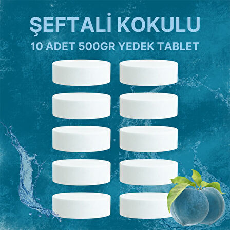 5 Adet 2x500 gr Nem Alıcı Rutubet Ve Küf Önleyici Yedek Tablet Şeftali