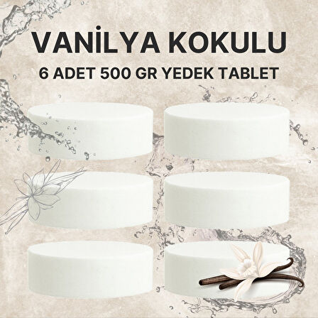 3 Adet 2x500 gr Nem Alıcı Rutubet Ve Küf Önleyici Yedek Tablet Vaniya