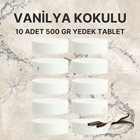 5 Adet 2x500 gr Nem Alıcı Rutubet Ve Küf Önleyici Yedek Tablet Vanilya