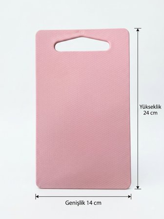 10'lu Plastik Kesme Tahtası Seti 24x14 cm – Çeşitli Renklerde Mutfak Doğrama ve Kesme Tahtası