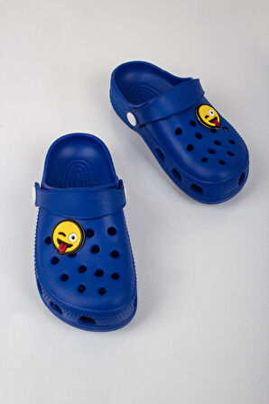 Erkek Çocuk Gülen Emoji Crocs