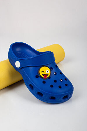 Erkek Çocuk Gülen Emoji Crocs