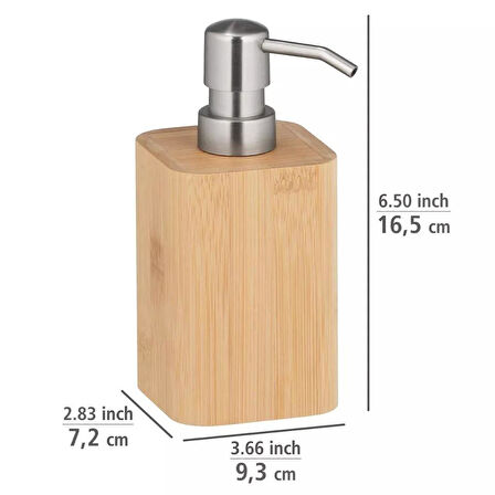 Saban Bambu Sıvı Sabunluk T26