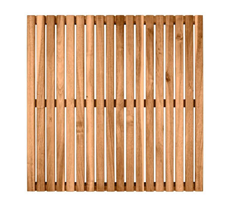 Saban Bambu Paspas İç ve Dış Mekan Duş,Banyo,Havuz 55 x 55 cm