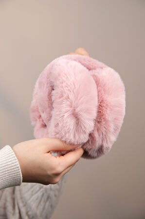 SOĞUKTAN KORUYUCU SOFT PELUŞ KATLANABİLİR KULAK KORUYUCU KULAKLIK