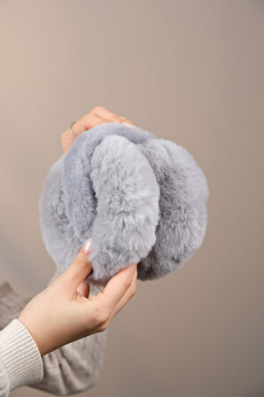 SOĞUKTAN KORUYUCU SOFT PELUŞ KATLANABİLİR KULAK KORUYUCU KULAKLIK