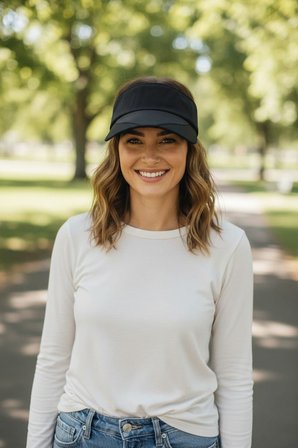 Çift Kulanımlı Vizor ve Spor Outdoor Cap Üskısmı Açılabilen İthal Şapka 
