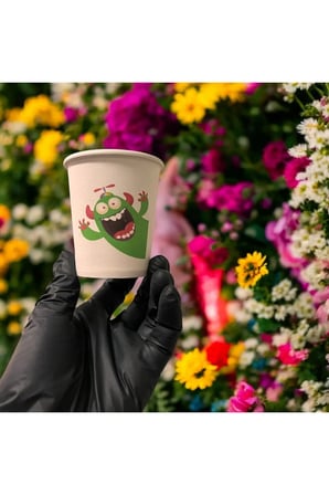 Doğumgünü konseptli Tek kullanımlık 7 Oz 200 Adet Karton Bardak