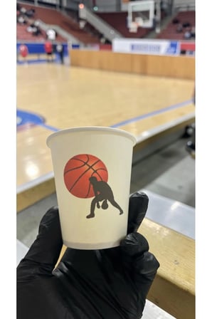 Basketbol Temalı Doğumgünü Etkinlik Parti Karton Bardak 7 oz 50 Adet