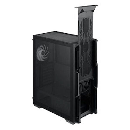  XPG Starker ARGB Temperli Cam USB 3.0 Mid Tower ATX Siyah Gaming Kasa (BLACK STARKER-BKCWW)