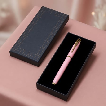 Premium Kutulu Hediyelik Roller Kalem Masa Üstü Yazı Aracı