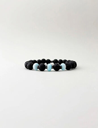 Lav Taşı, Mavi Murano Cam Bileklik