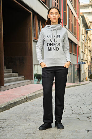 Günlük Rahat Kesim Esofman Kadın Pantolon