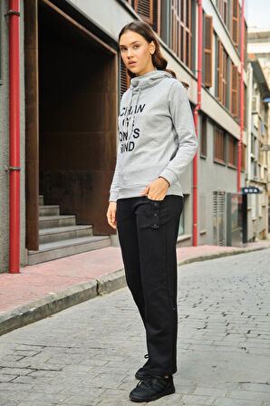 Günlük Rahat Kesim Esofman Kadın Pantolon