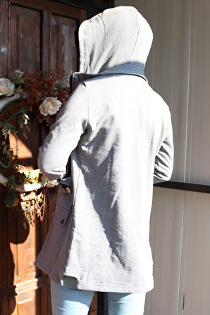 Günlük Rahat Kesim Kadın Tesettür Ceket