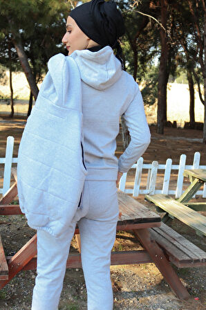 Kışlık Sevgili Kombini Üçlü Kadın Takım