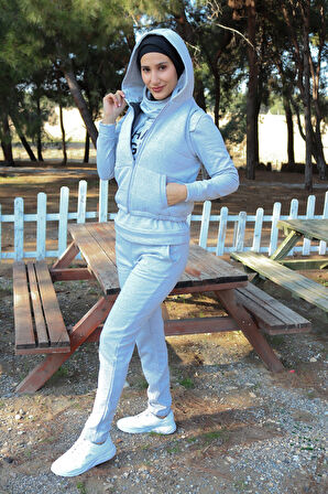 Kışlık Sevgili Kombini Üçlü Kadın Takım