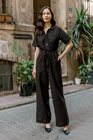 Keten Günlük Tulum