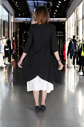 Şık Tasarım Yazlık Keten Elbise