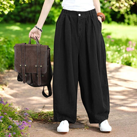 Yazlık Tasarım Şalvar Pantolon