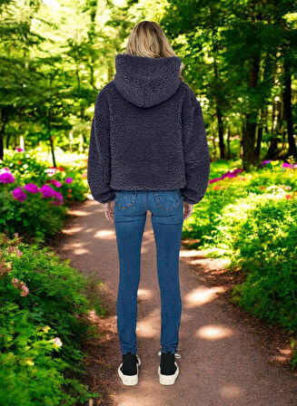 Kışlık Özel Tasarım Peluş Ceket