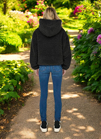 Kışlık Kadın Peluş Ceket