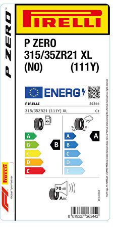 PİRELLİ 315/35ZR21 111Y XL N0 P ZERO YAZ LASTİGİ ÜRETİM YILI:2024