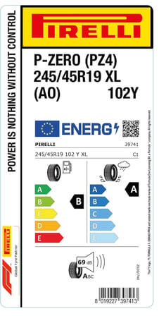 PİRELLİ 245/45R19 102Y XL AO P ZERO YAZ LASTİGİ ÜRETİM YILI:2026