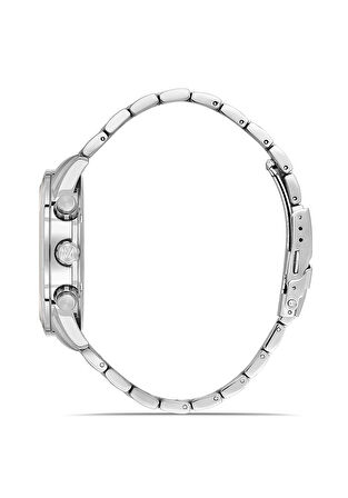 Momentus Gümüş Çelik Kordon Erkek Kol Saati SC380S-10SS