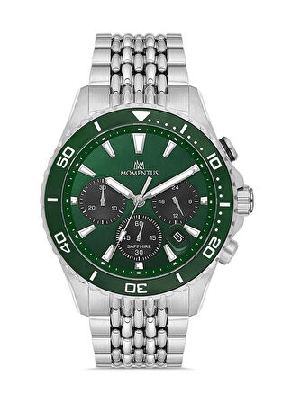 Momentus Gümüş Çelik Kordon Erkek Kol Saati SC381T-15SS